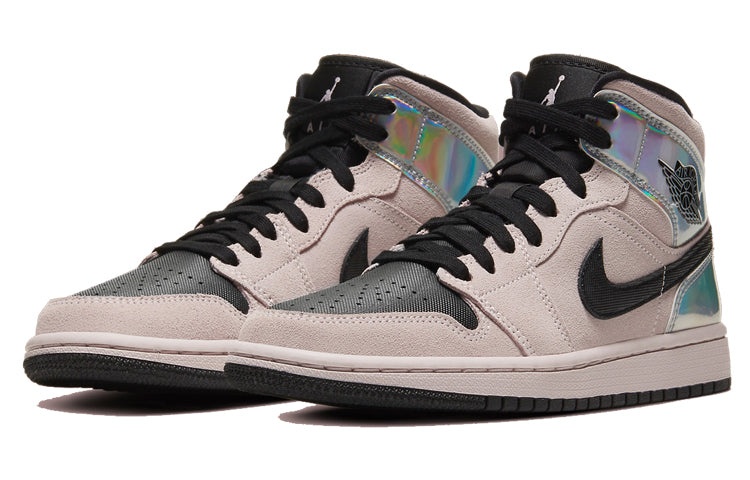 (WMNS) Air Jordan 1 Mid 'Iridescent' BQ6472-602 - 3