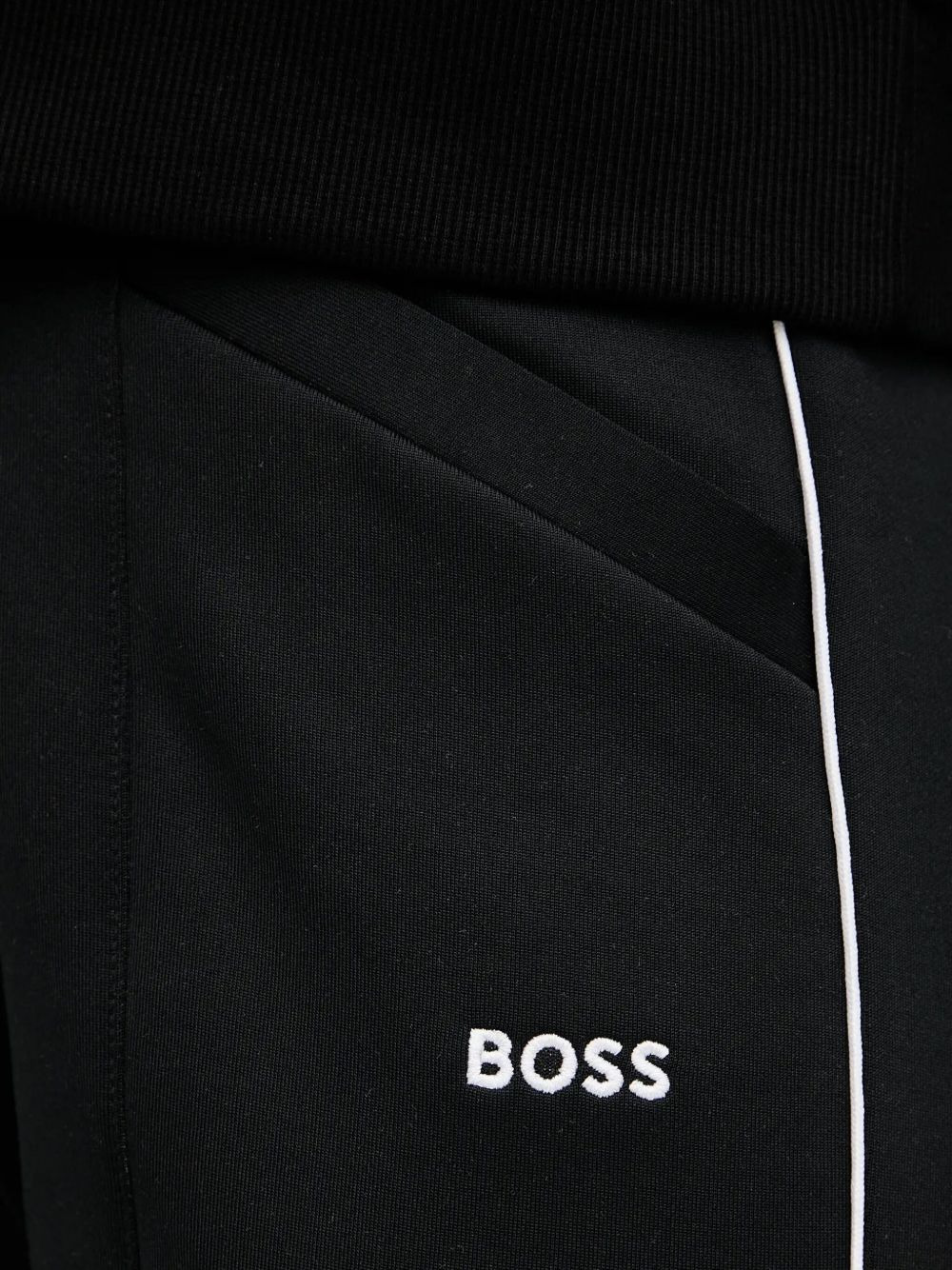 side-stripe trousers - 4