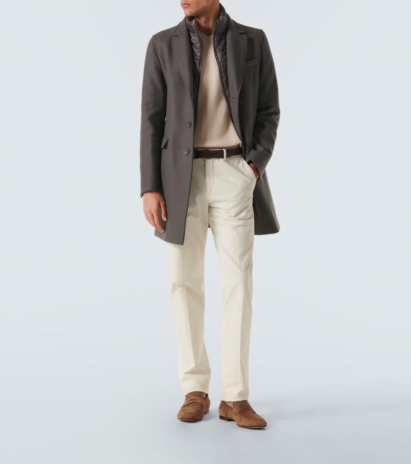 Herno Wool-blend overcoat outlook