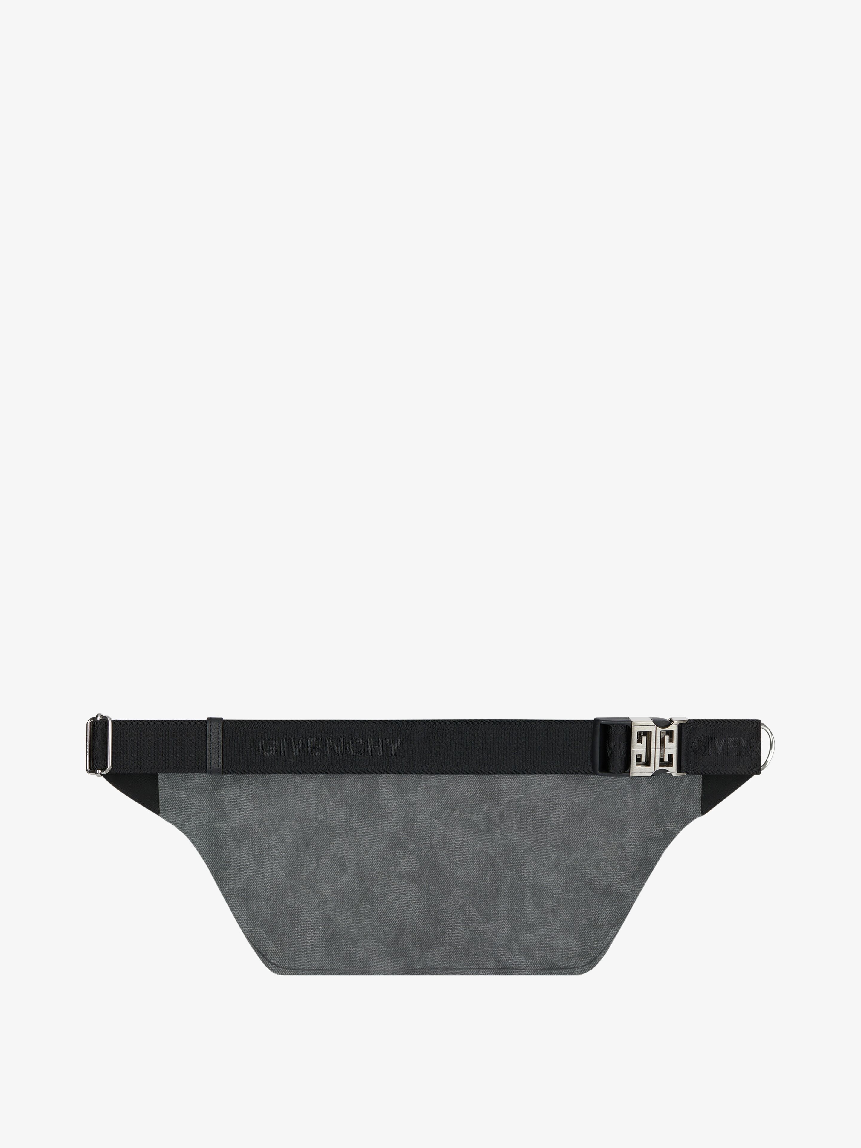 ESSENTIEL U BUM BAG IN EMBROIDERED NYLON - 4