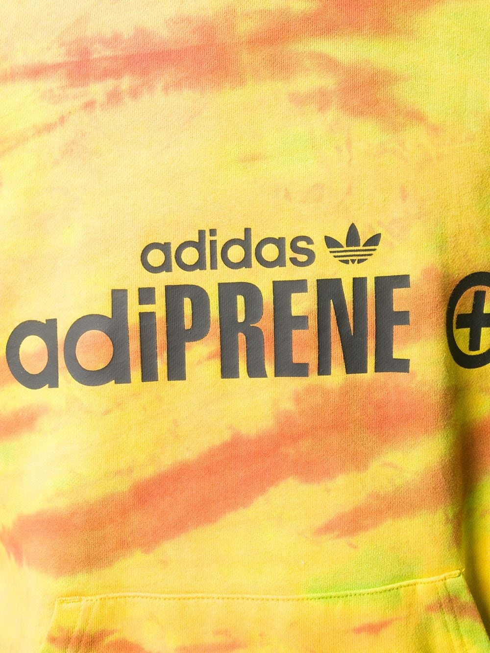 Adiprene tie-dye print hoodie - 5