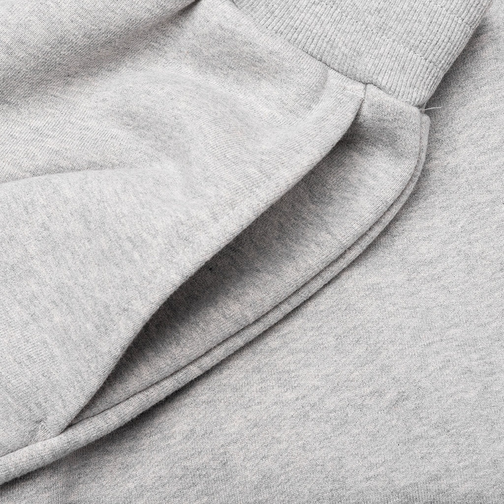 ALL CITY OPEN HEM SWEATPANTS - HEATHER GREY - 3
