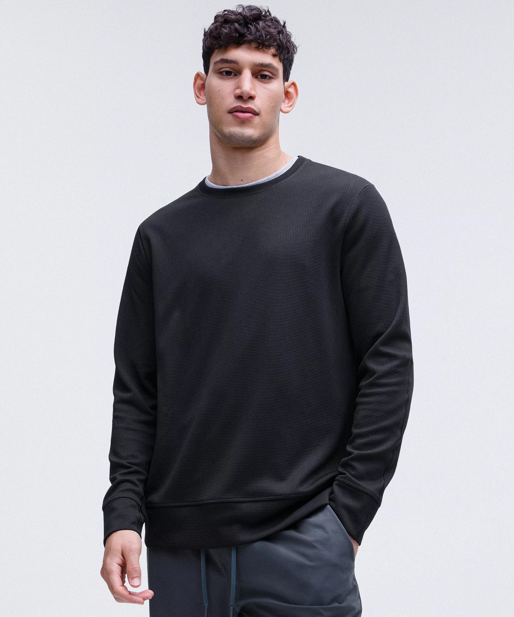 Shift Stitch Classic-Fit Long-Sleeve Shirt - 1