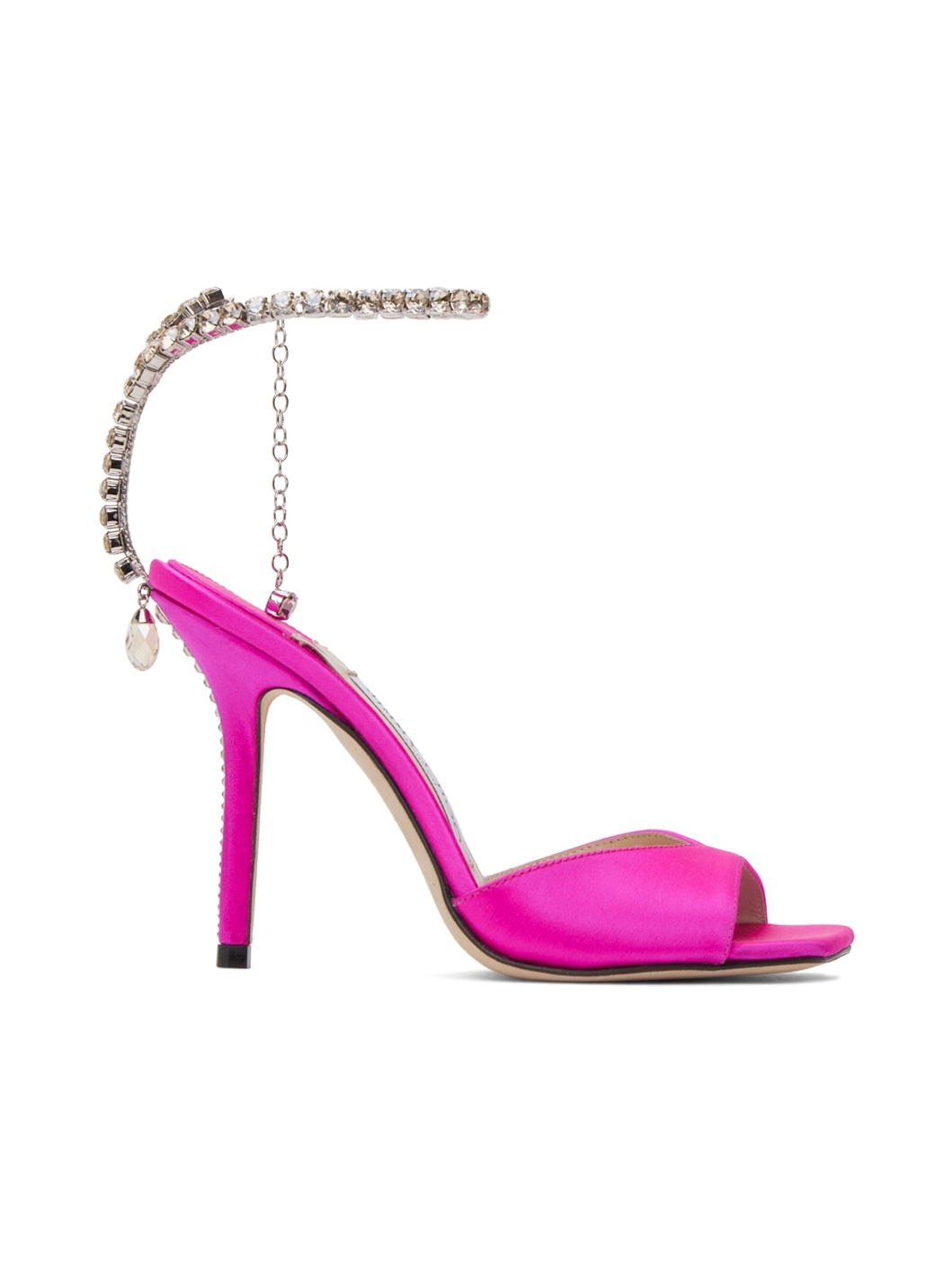 Pink Saeda 100 Heeled Sandals - 1
