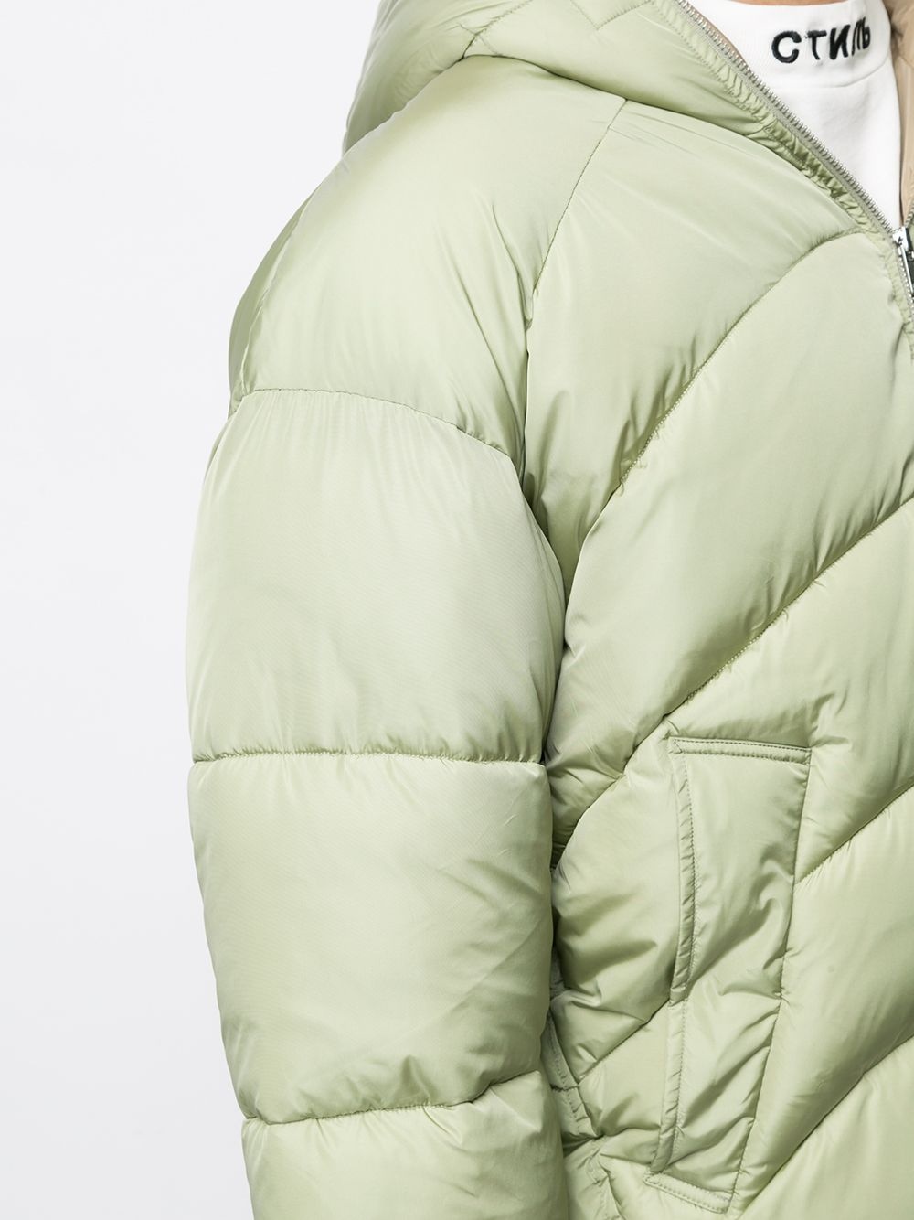 oversized quilted jacket - 5