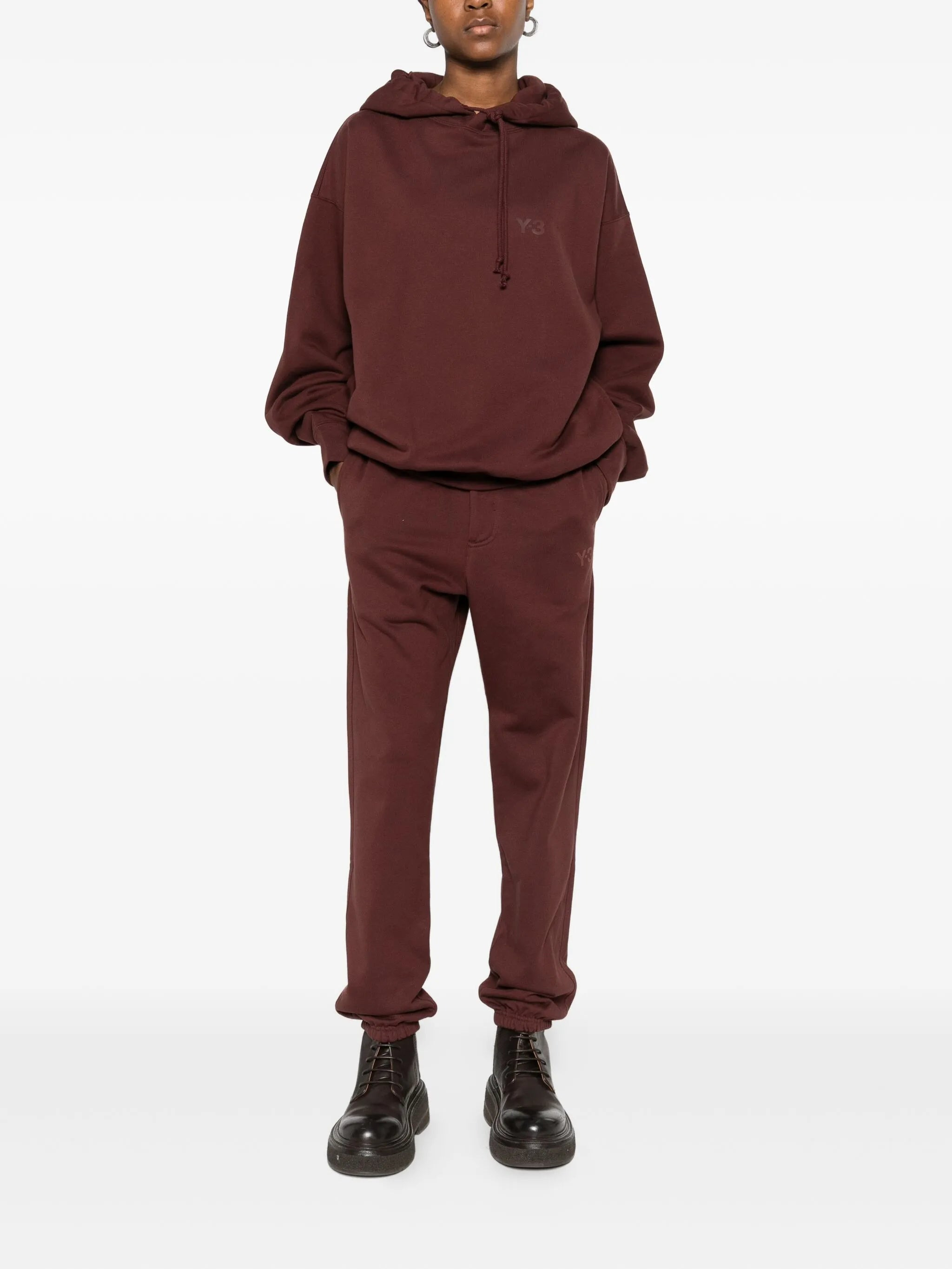 Y-3 Logo-print Hoodie - 2