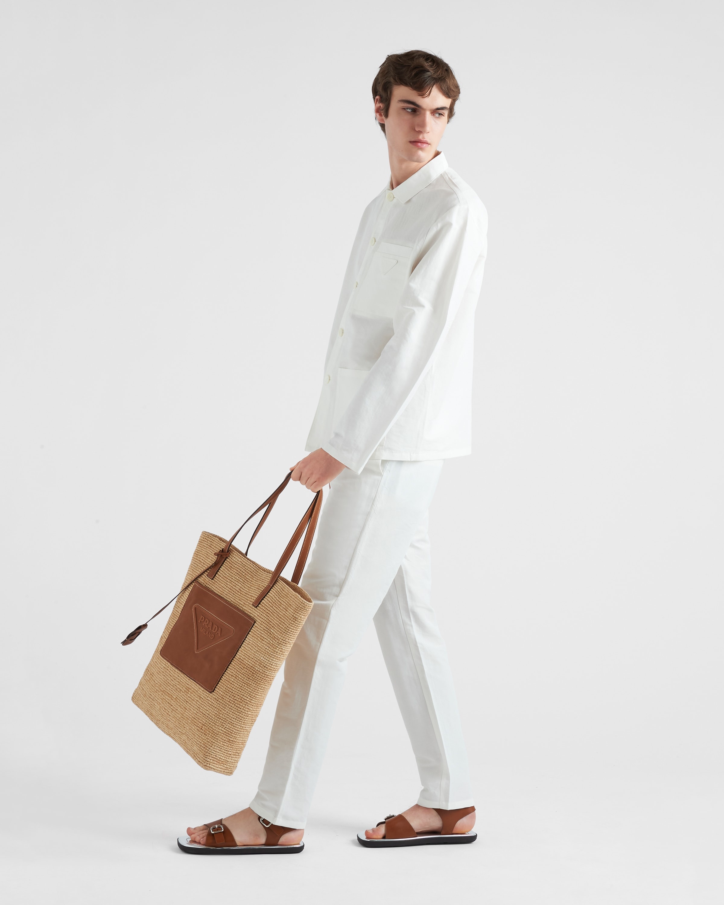Linen-blend pants - 4