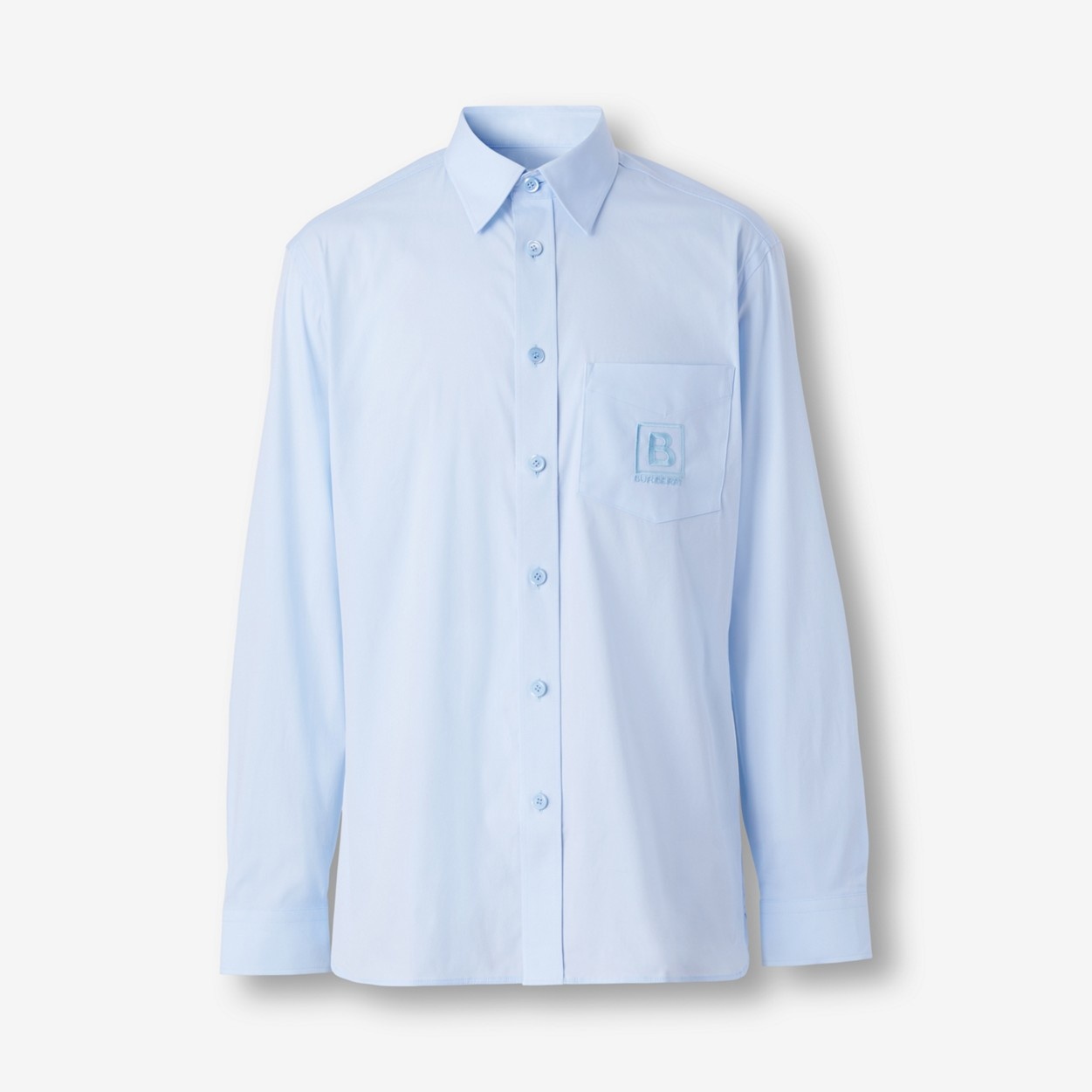 Letter Graphic Technical Cotton Shirt - 1