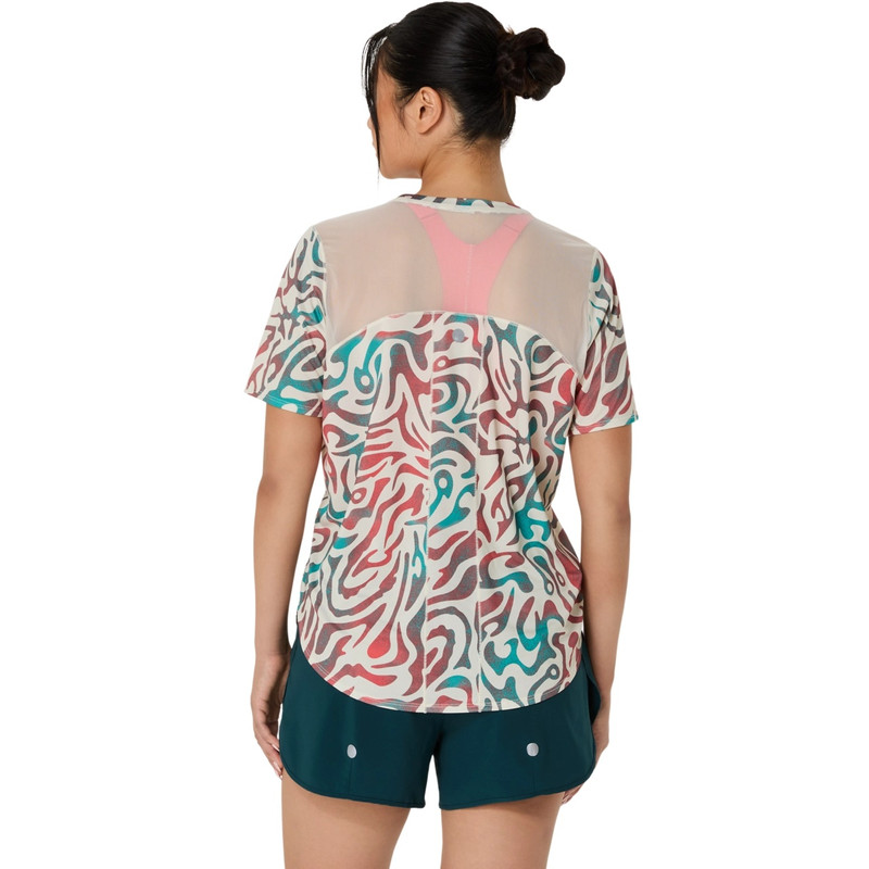 Asics ROAD ALL OVER PRINT SHORT SLEEVE TOP outlook