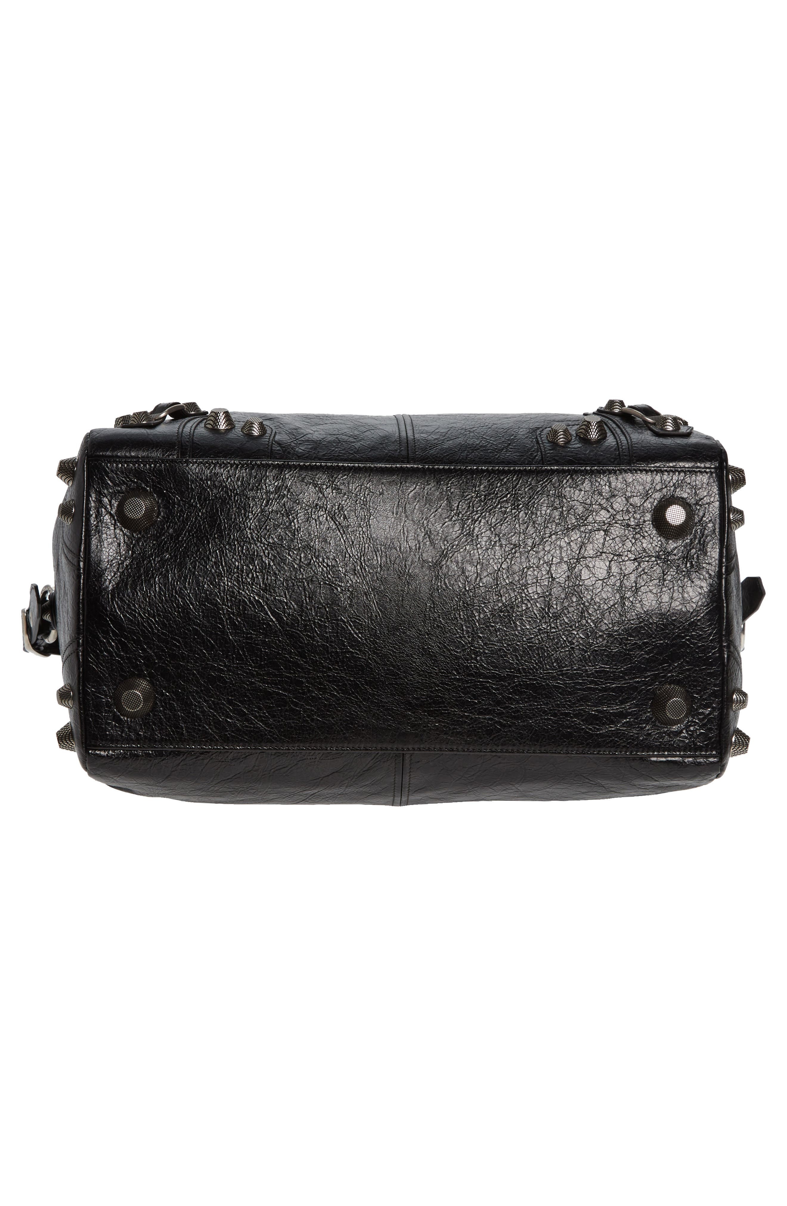 Balenciaga Le Cagole Leather Duffle Bag in Black at Nordstrom - 6