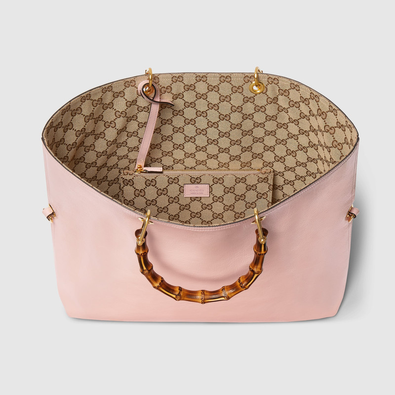 Bamboo large reversible tote bag 11