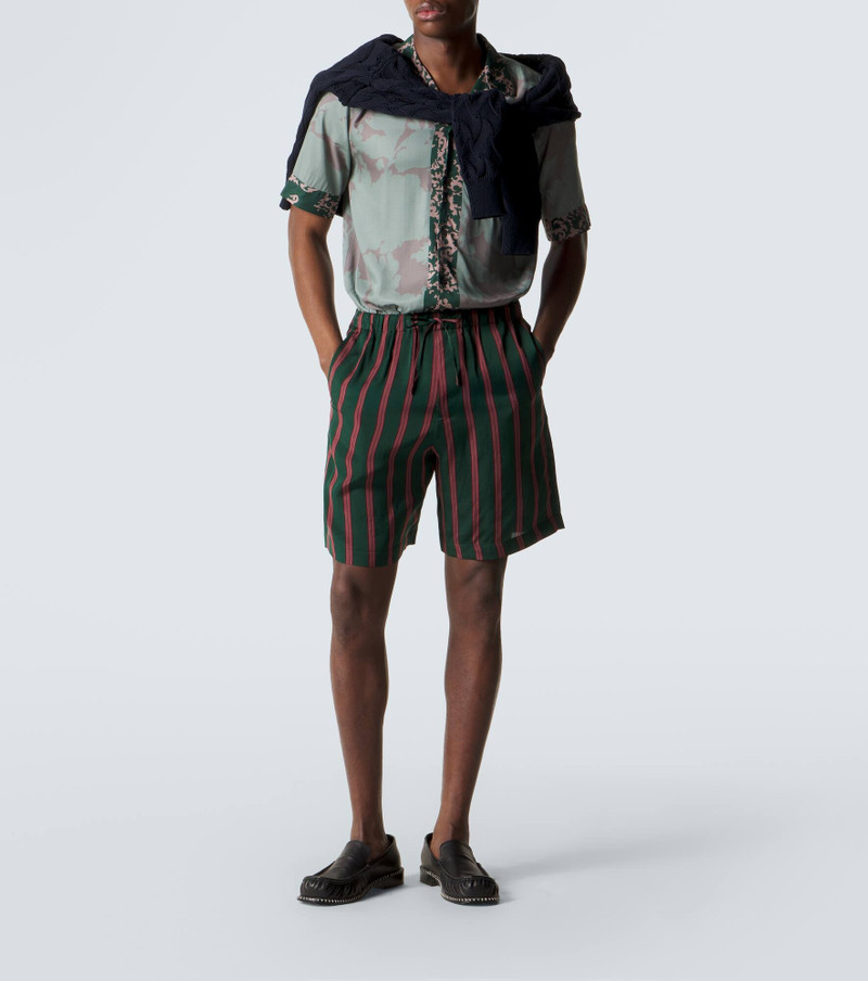 Dries Van Noten Striped shorts outlook