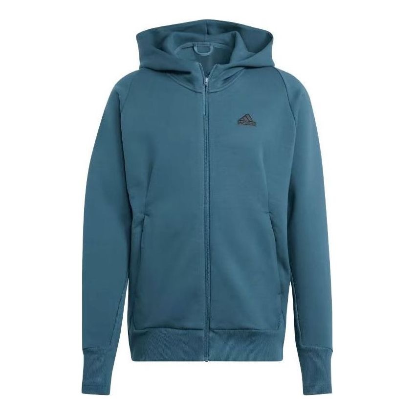 adidas Z.N.E. Premium Full-Zip Hooded Track Jacket 'Arctic Night' IN5087 - 1