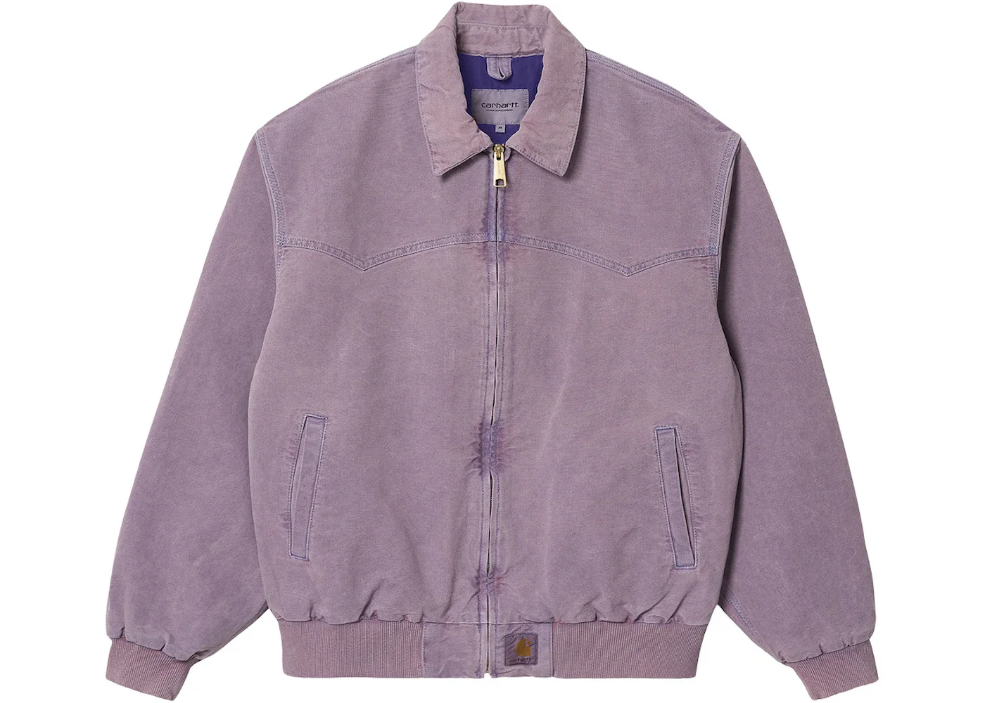 Carhartt WIP OG Santa Fe Dearborn Canvas 12oz Jacket Razzmic (Faded) - 1