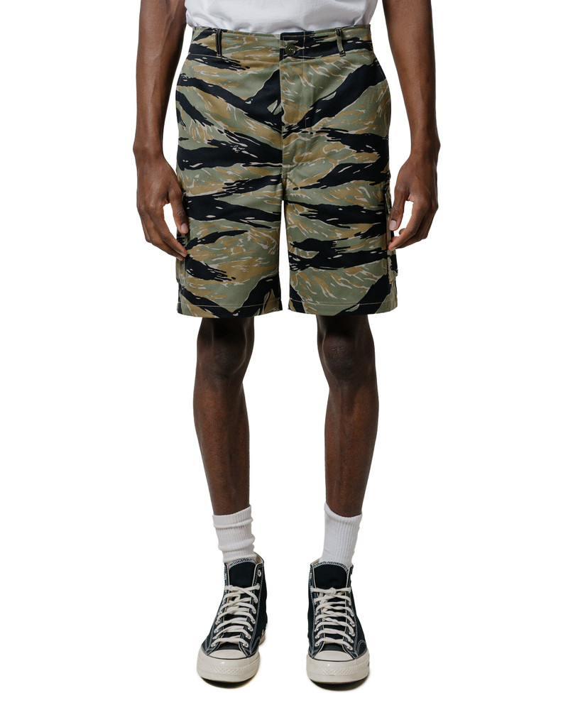 The Real McCoys MP25004 Tiger Camouflage Shorts / Tadpole Green outlook