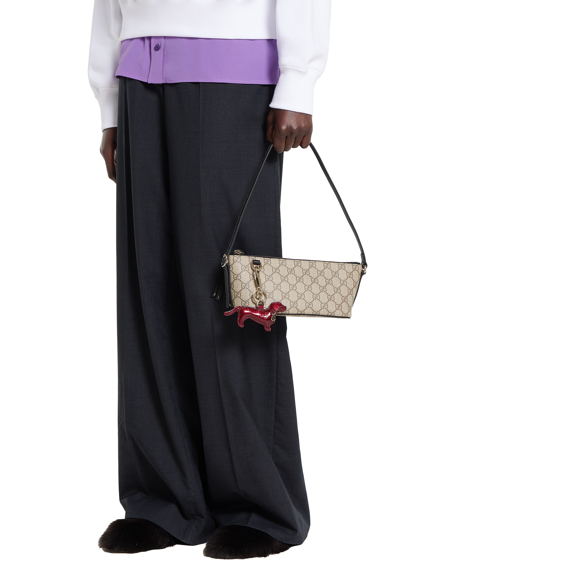 GG Emblem small shoulder bag - 4