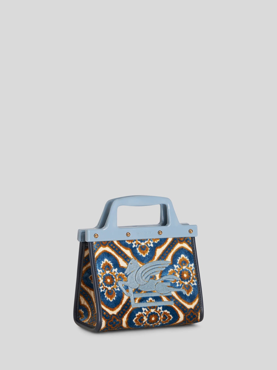 MINI JACQUARD LOVE TROTTER BAG - 5