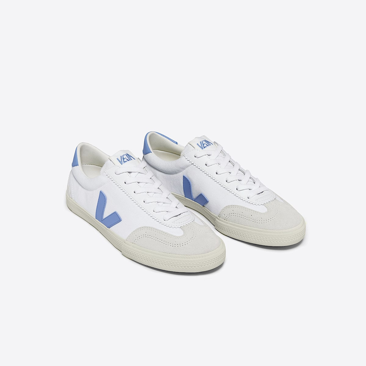 VOLLEY CANVAS WHITE AQUA - 2