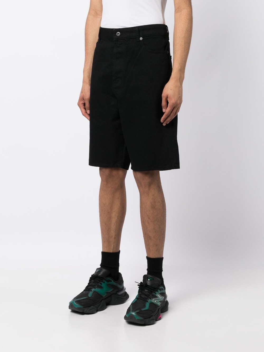 logo-patch Bermuda shorts - 3