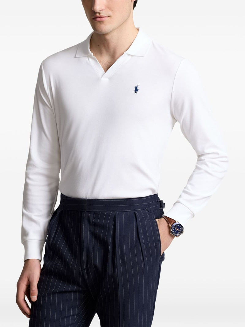 logo-embroidered long-sleeve T-shirt 3