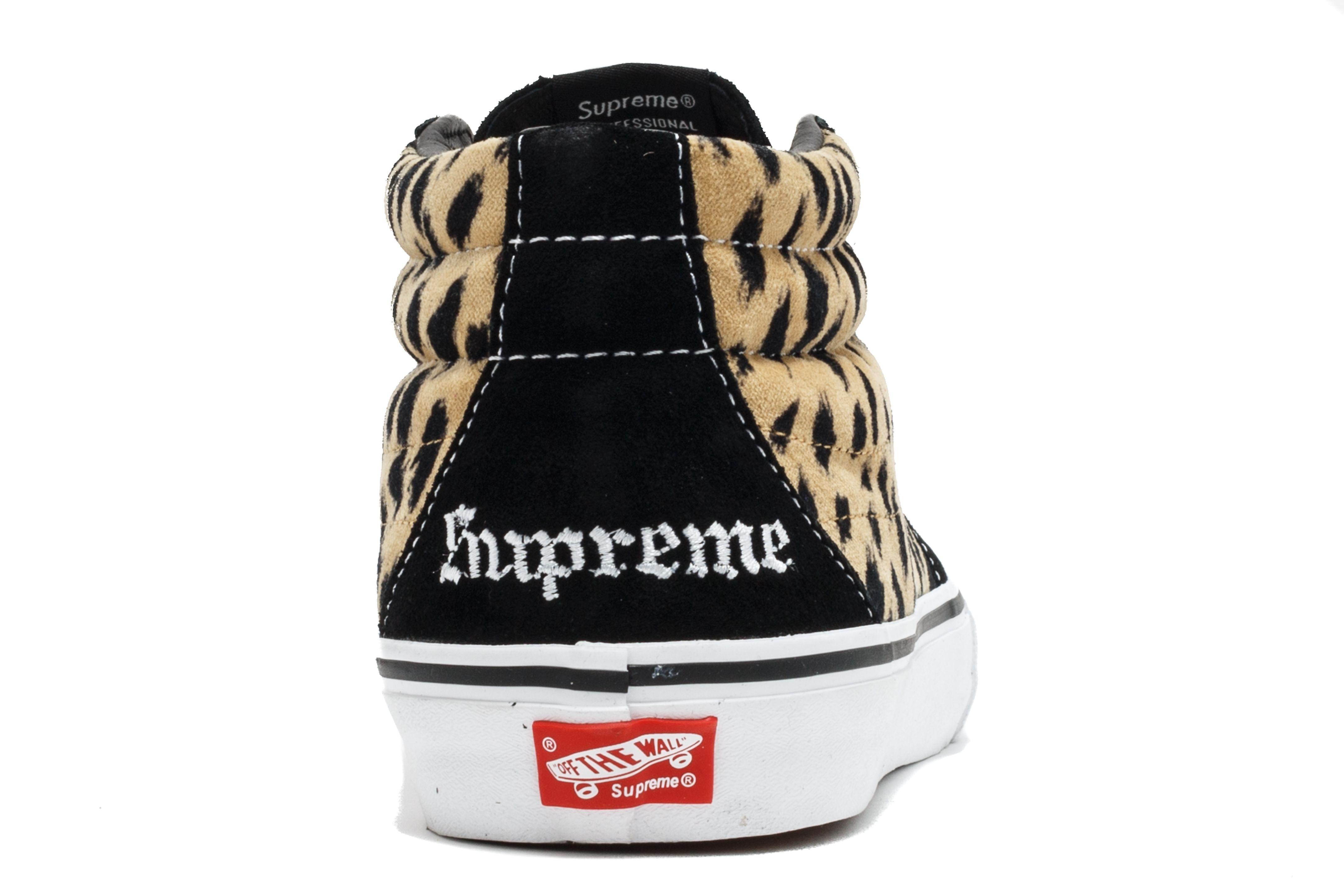SUPREME X SK8-MID PRO 'CHEETAH VELVET' - 4