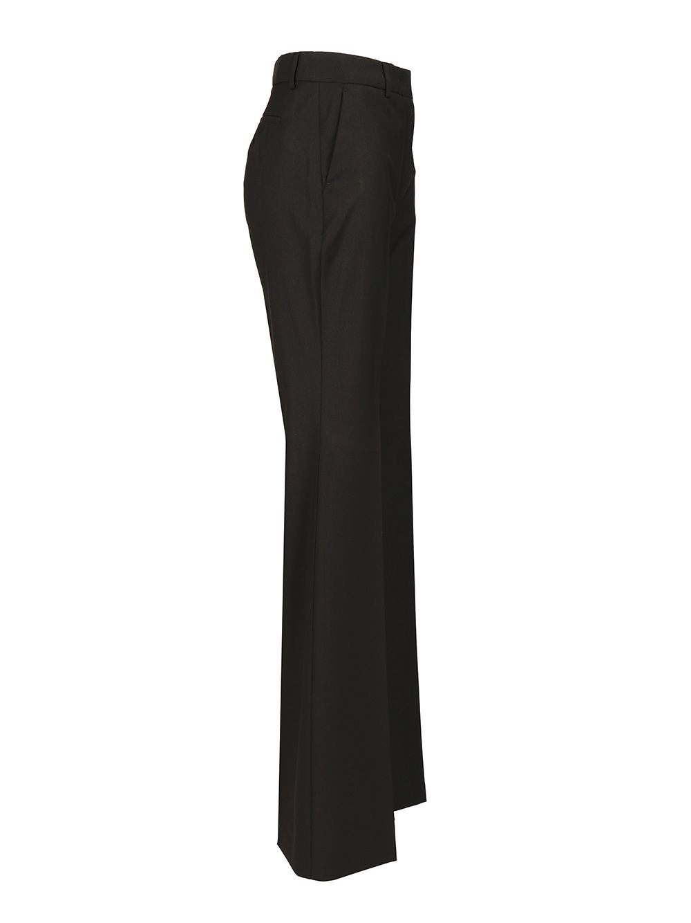 Flare Trousers Black - 3
