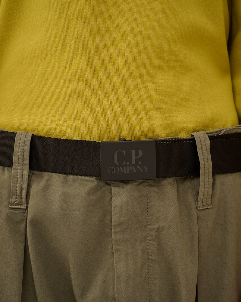 Double Color Tape Logo Belt 4