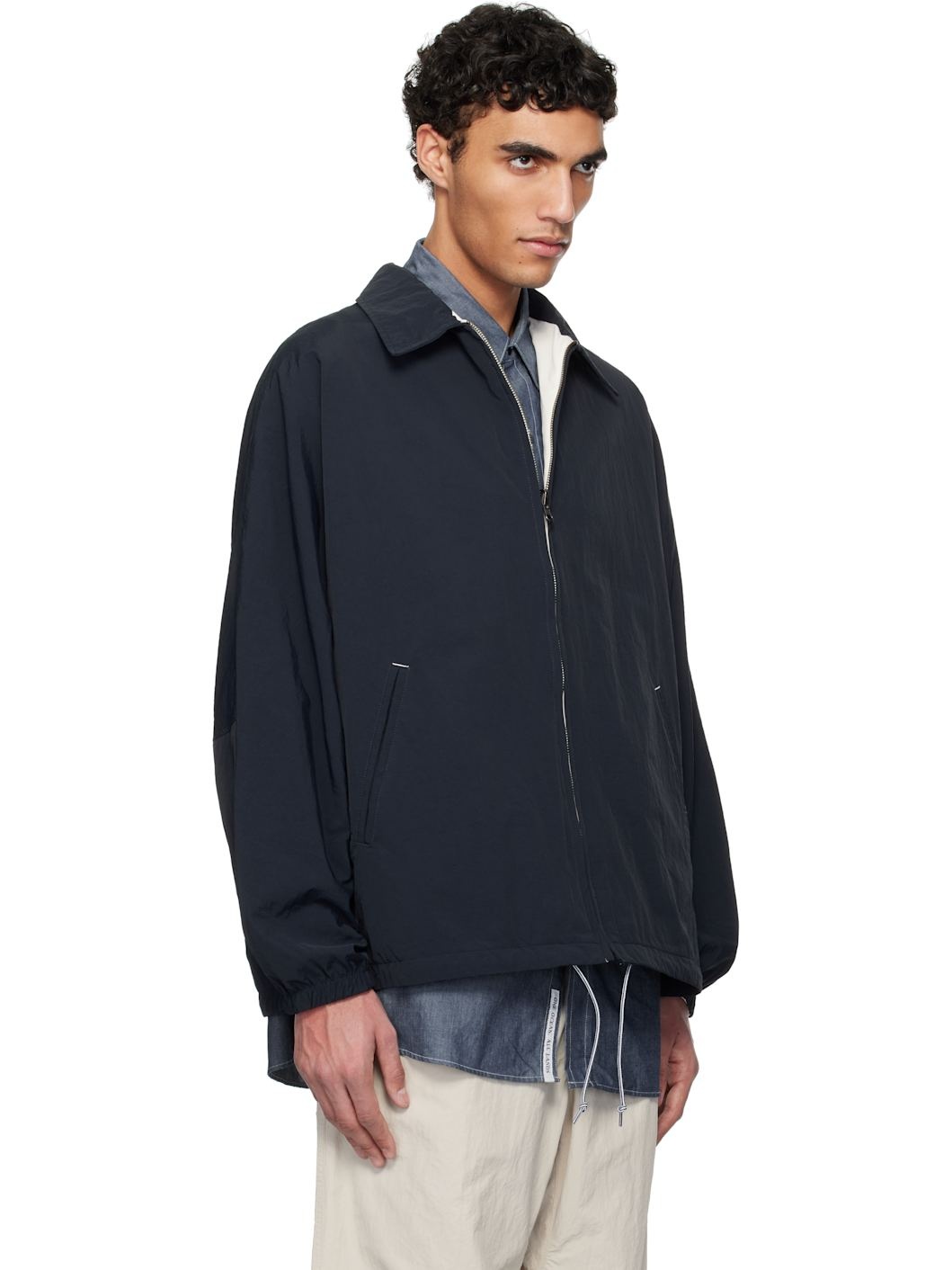 Black Coach Reversible Jacket - 2