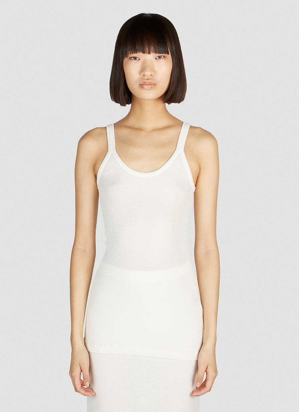 Ribbed Tank Top - 1