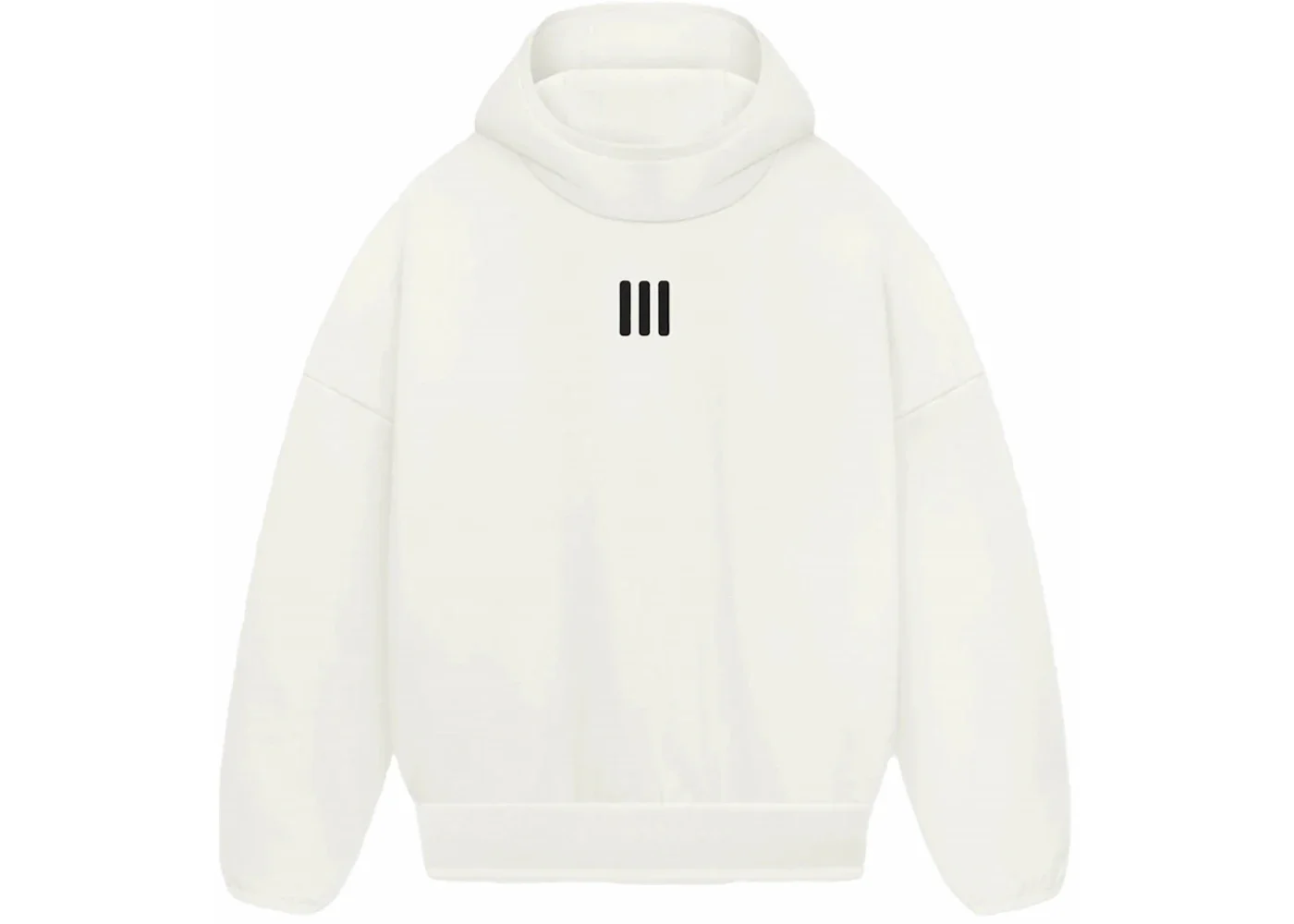 Fear of God Athletics Heavy Fleece Hoodie Cream White - 1
