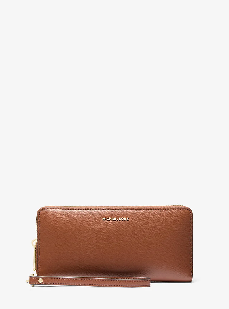 Jet Set Travel Large Leather Continental Wallet - 1