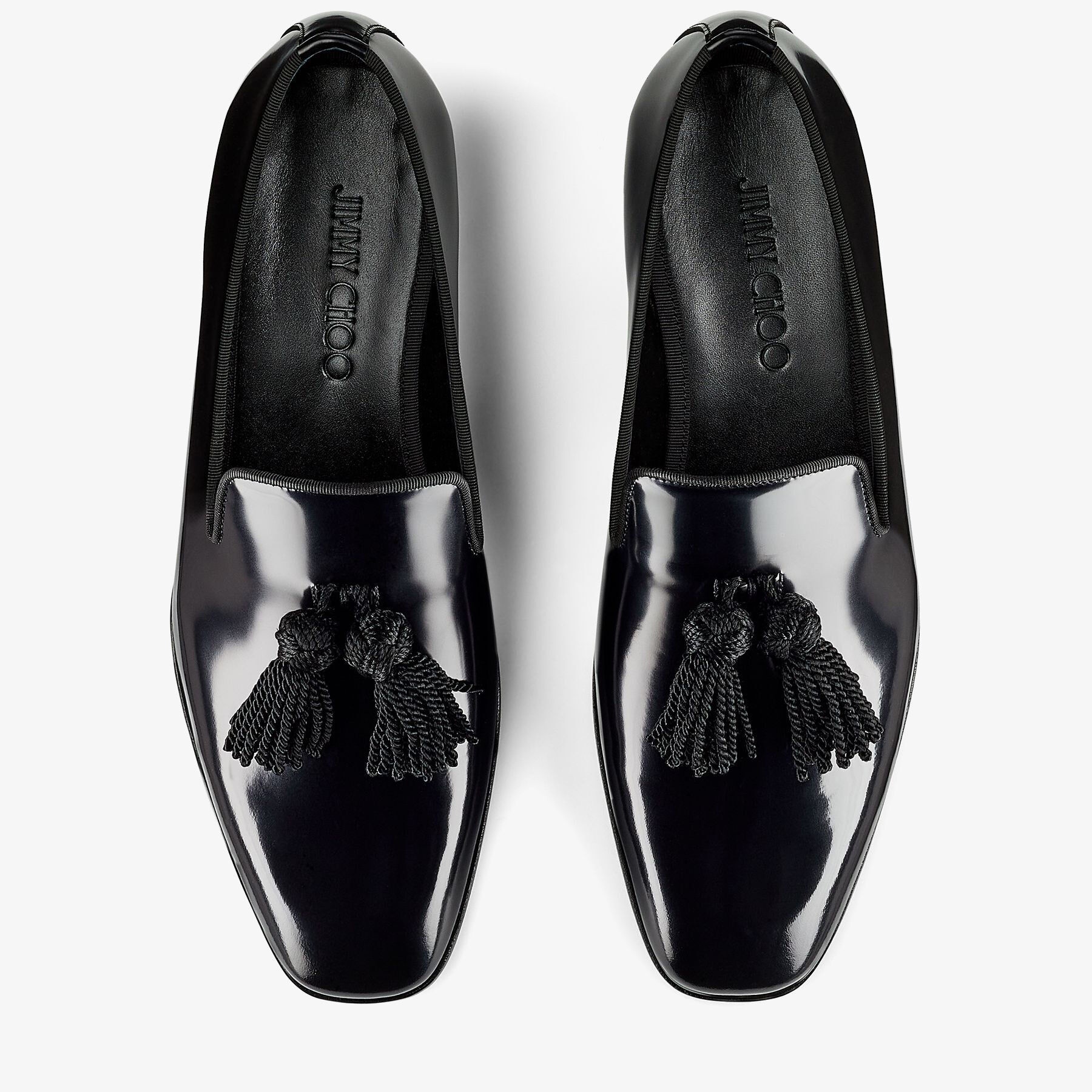 Foxley/M
Black Soft Shiny Calf Leather Loafers - 4