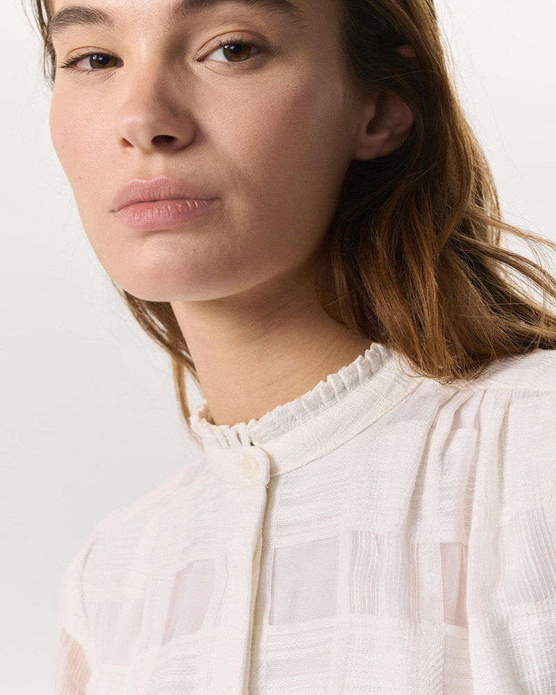 rag & bone Jordan Plaid Cotton-Blend Shirt outlook