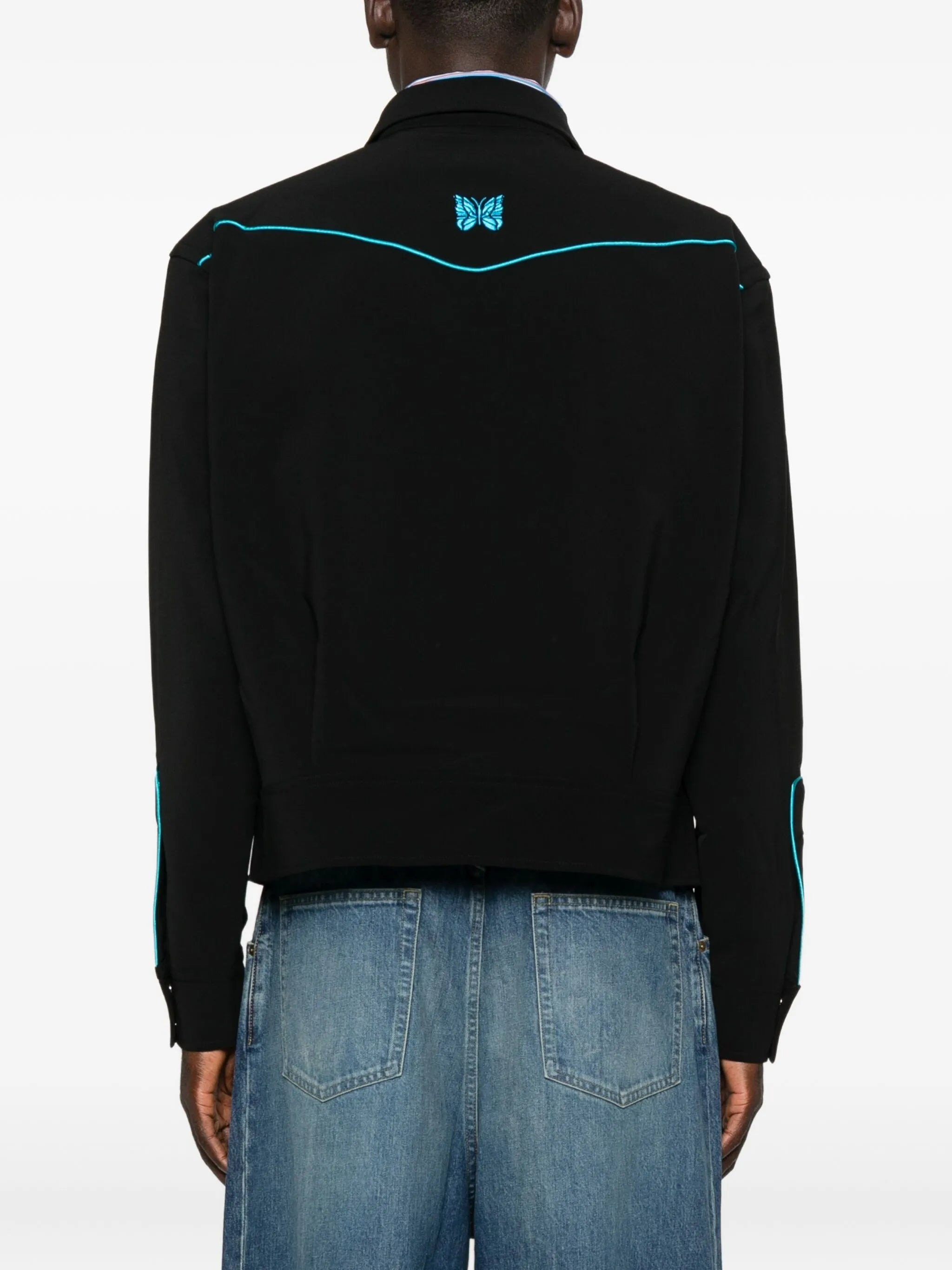 Needles Butterfly-appliqué Jacket - 3