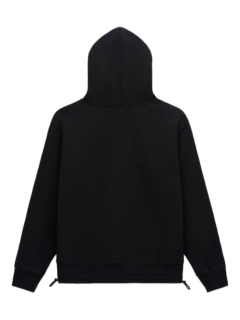 logo-embroidered hoodie - 2