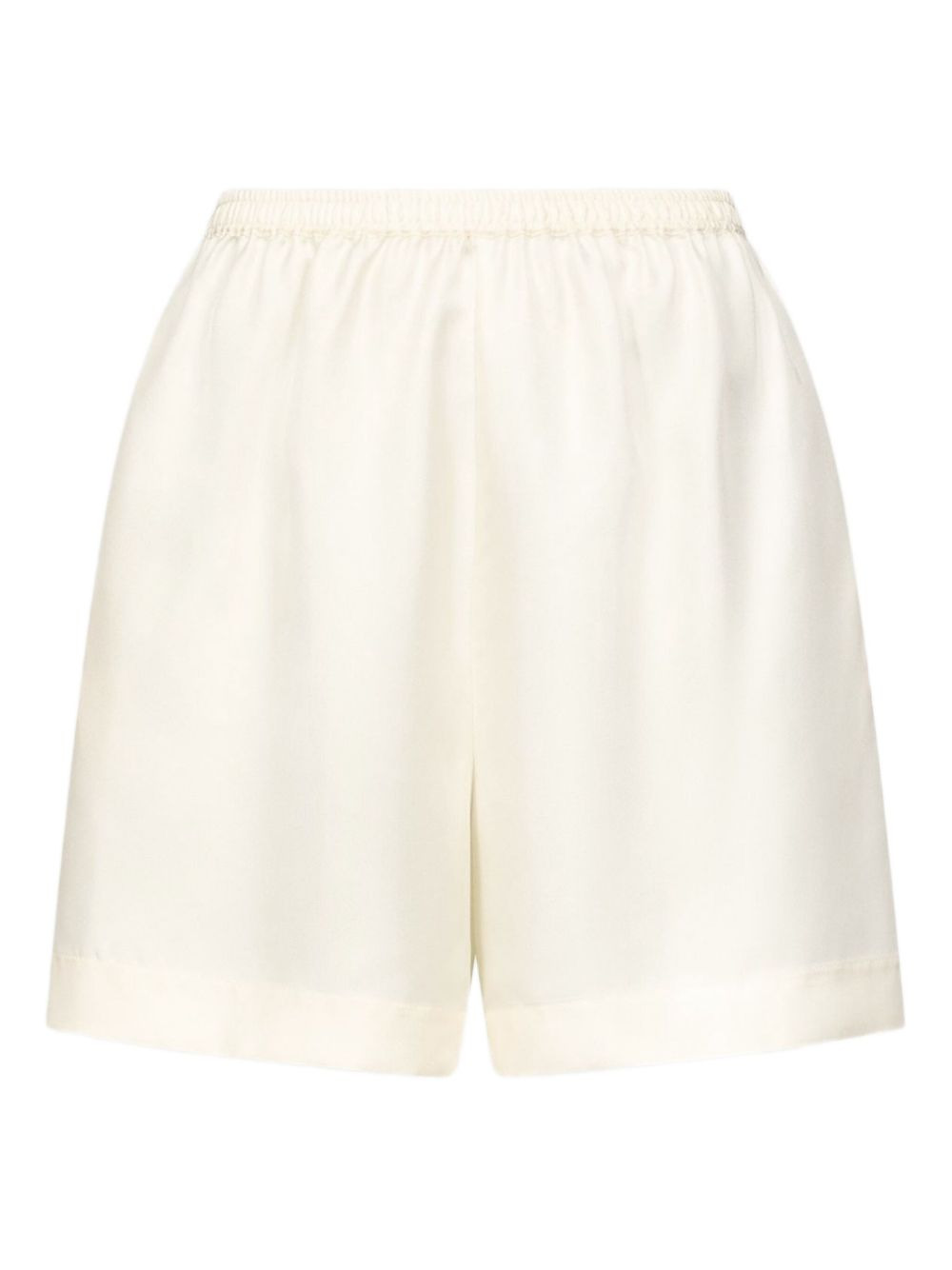 Arl elasticated-waistband silk shorts - 1