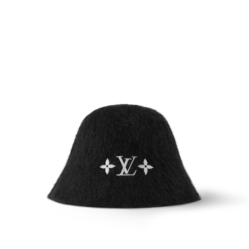 LV Fluffy Hat 1