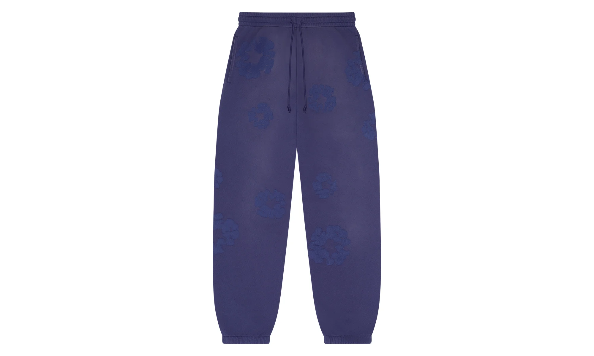 Mono Cotton Wreath Sweatpants "Washed Blue" - 1