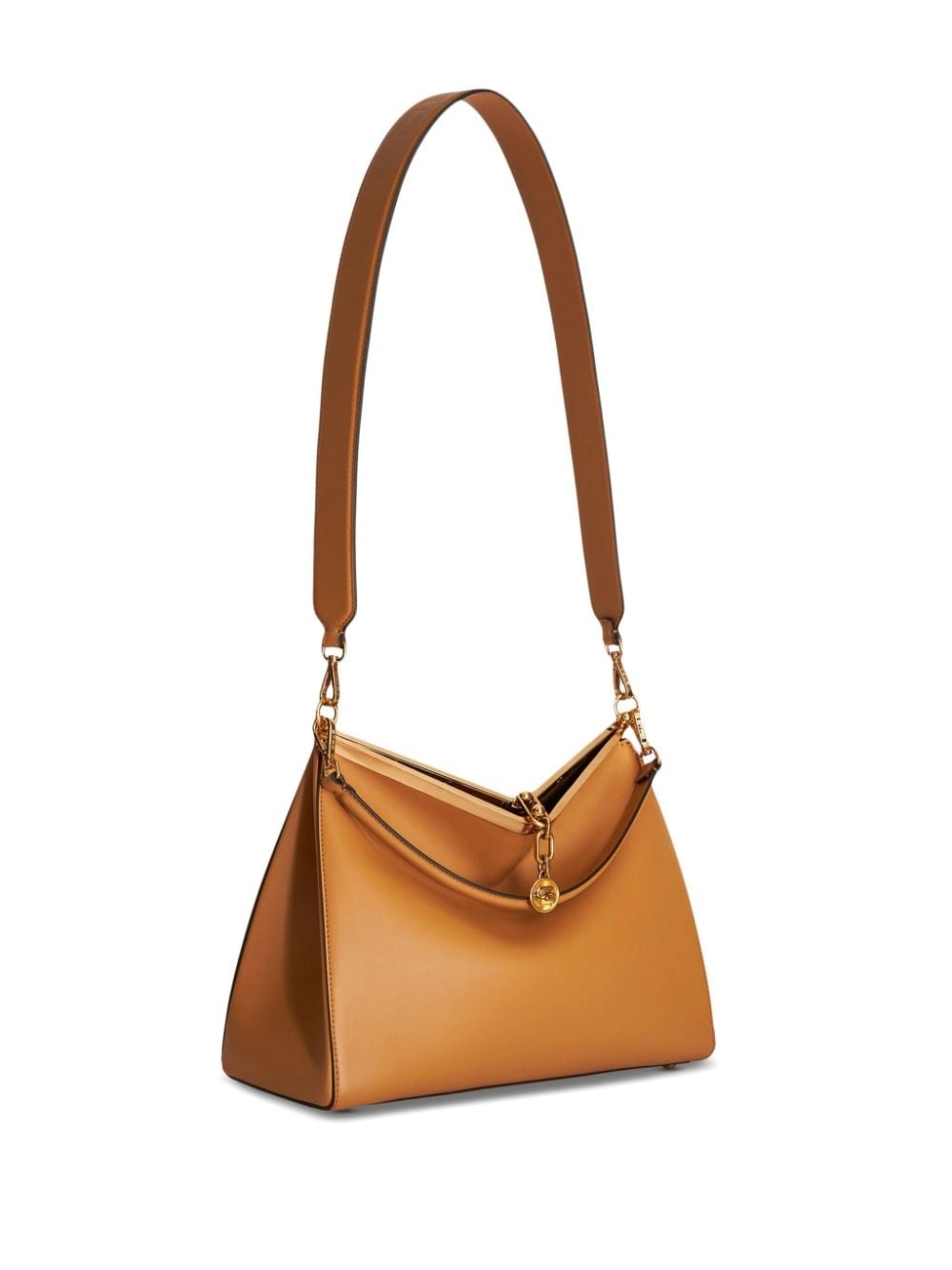 large Vela leather shoulder bag - 4