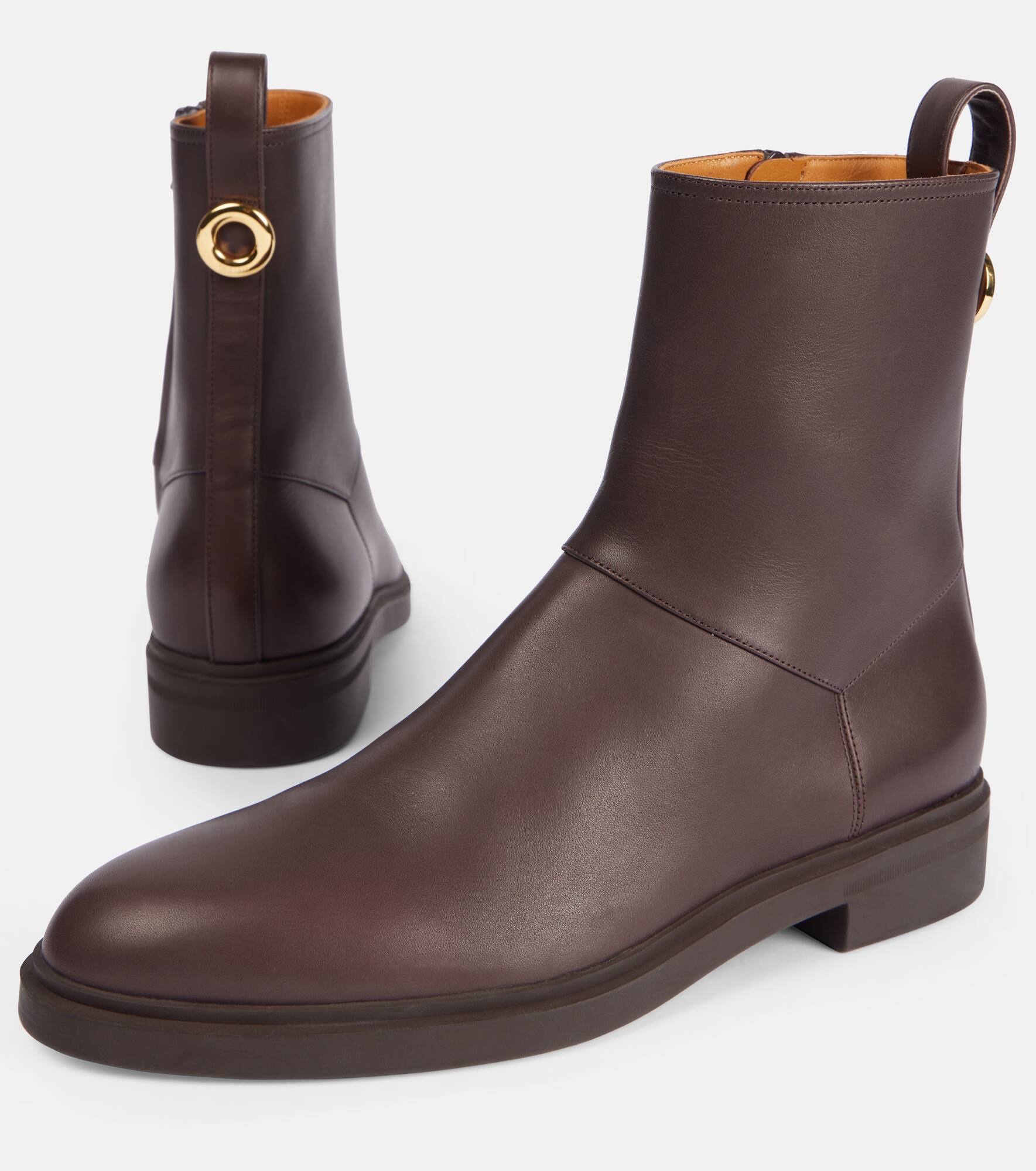 Kilda leather ankle boots - 5
