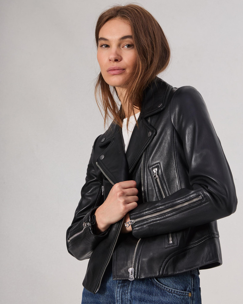 Mack Leather Jacket Slim Fit Motorcycle Jacket 6