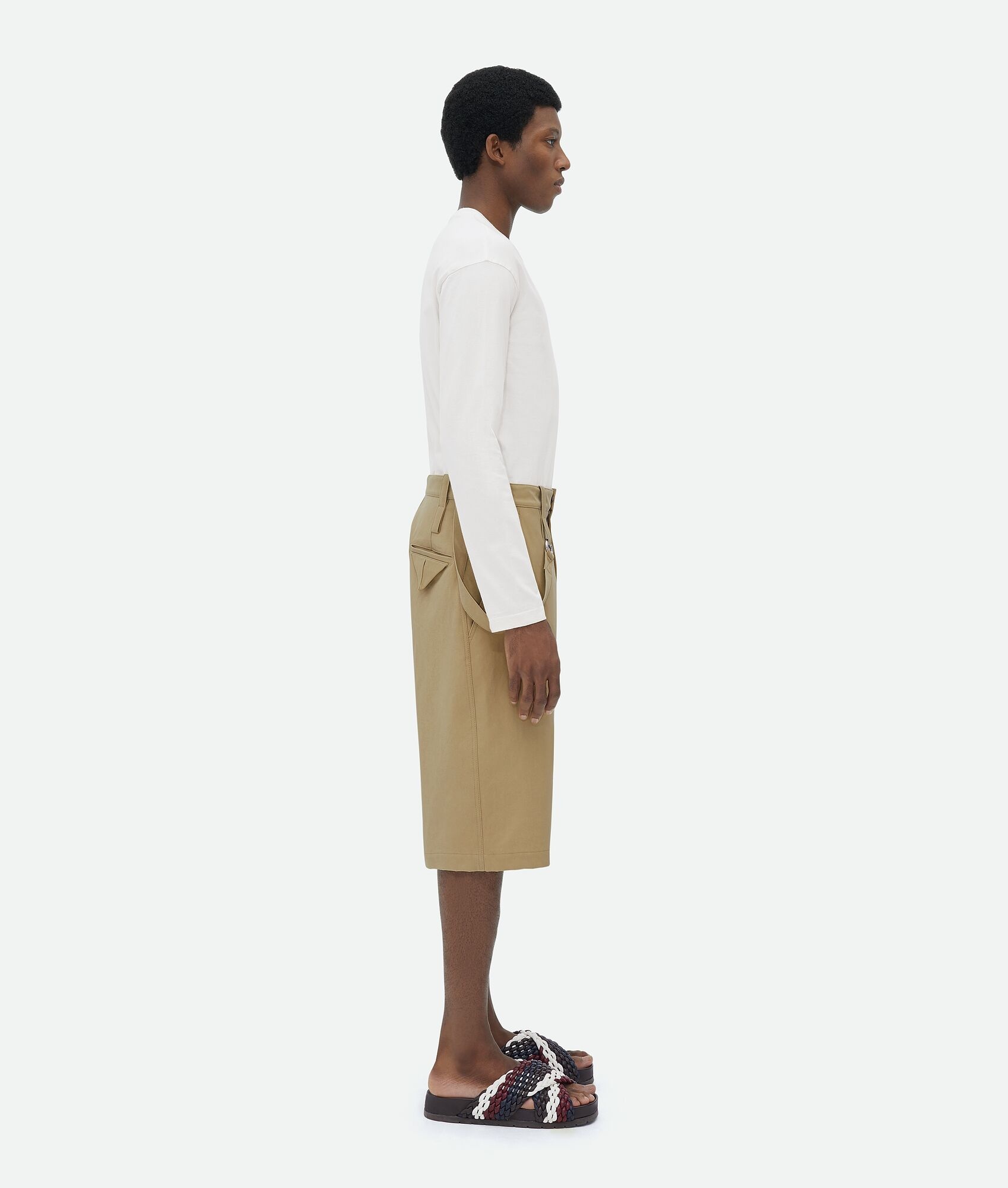 Cotton Twill Shorts - 2