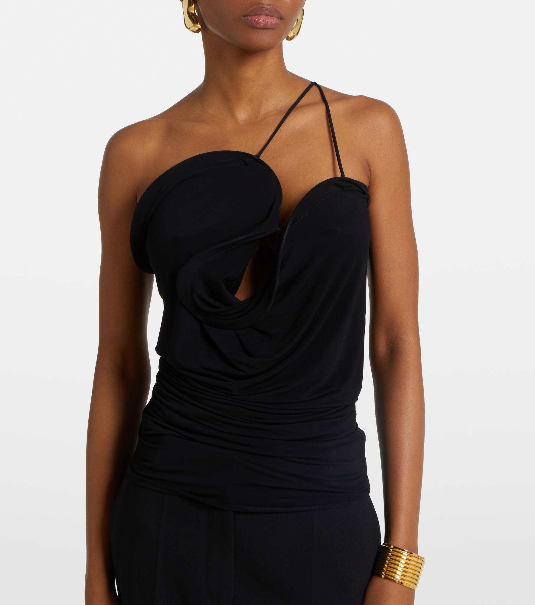 Wave Coil jersey top - 6