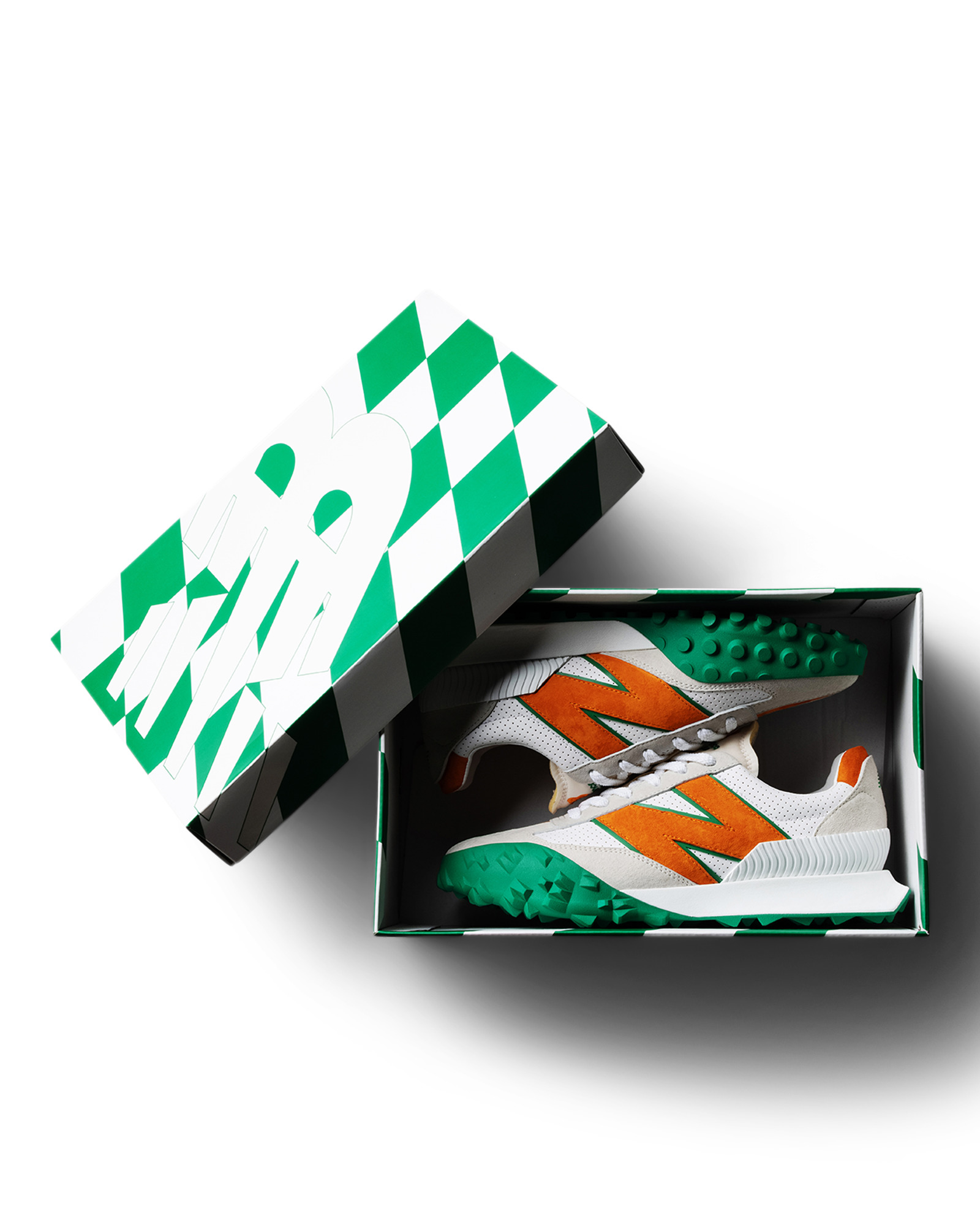 XC-72 Green & Orange Casablanca And New Balance - 7