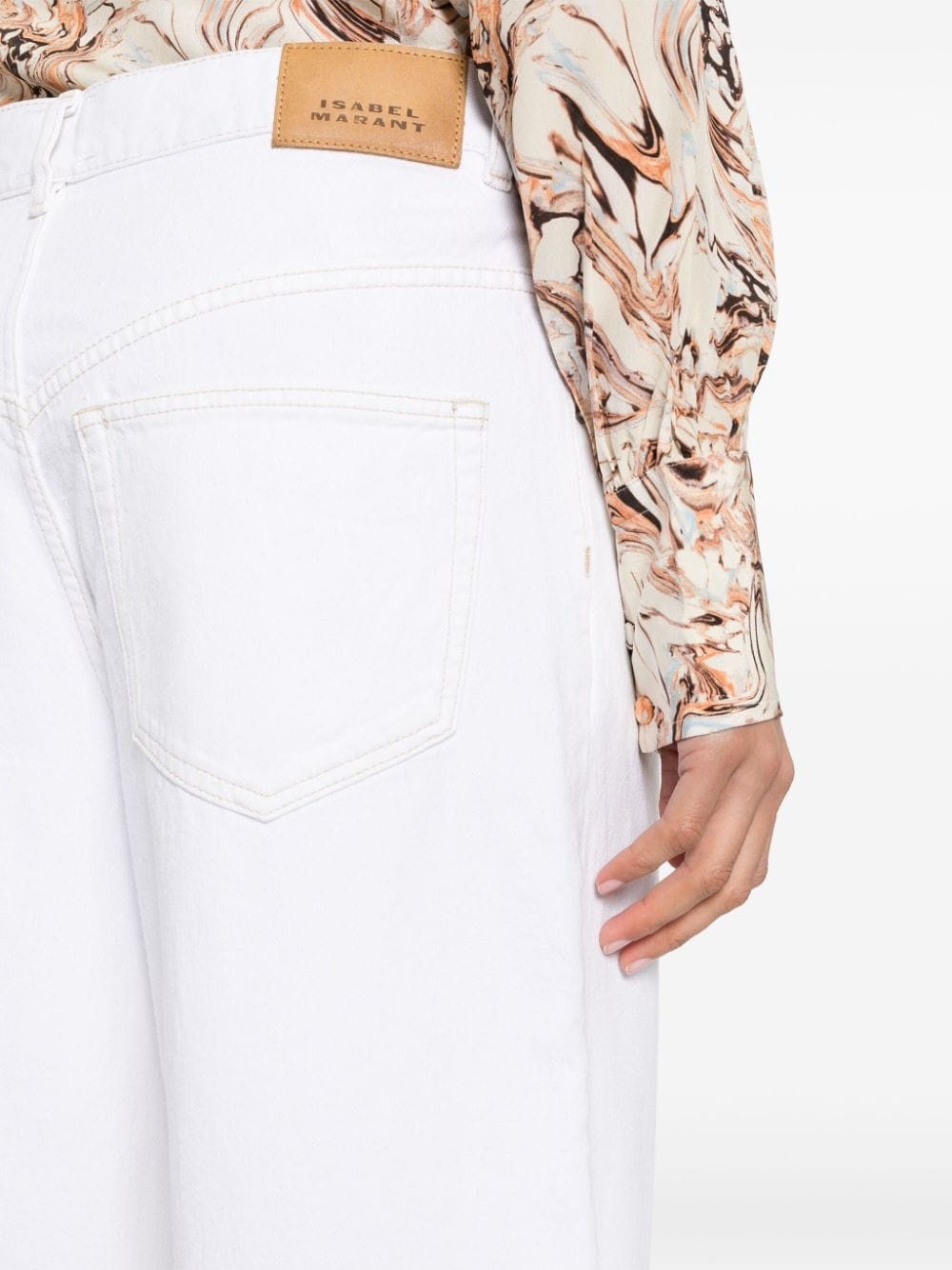 Joanny mid-rise straight-leg jeans - 5
