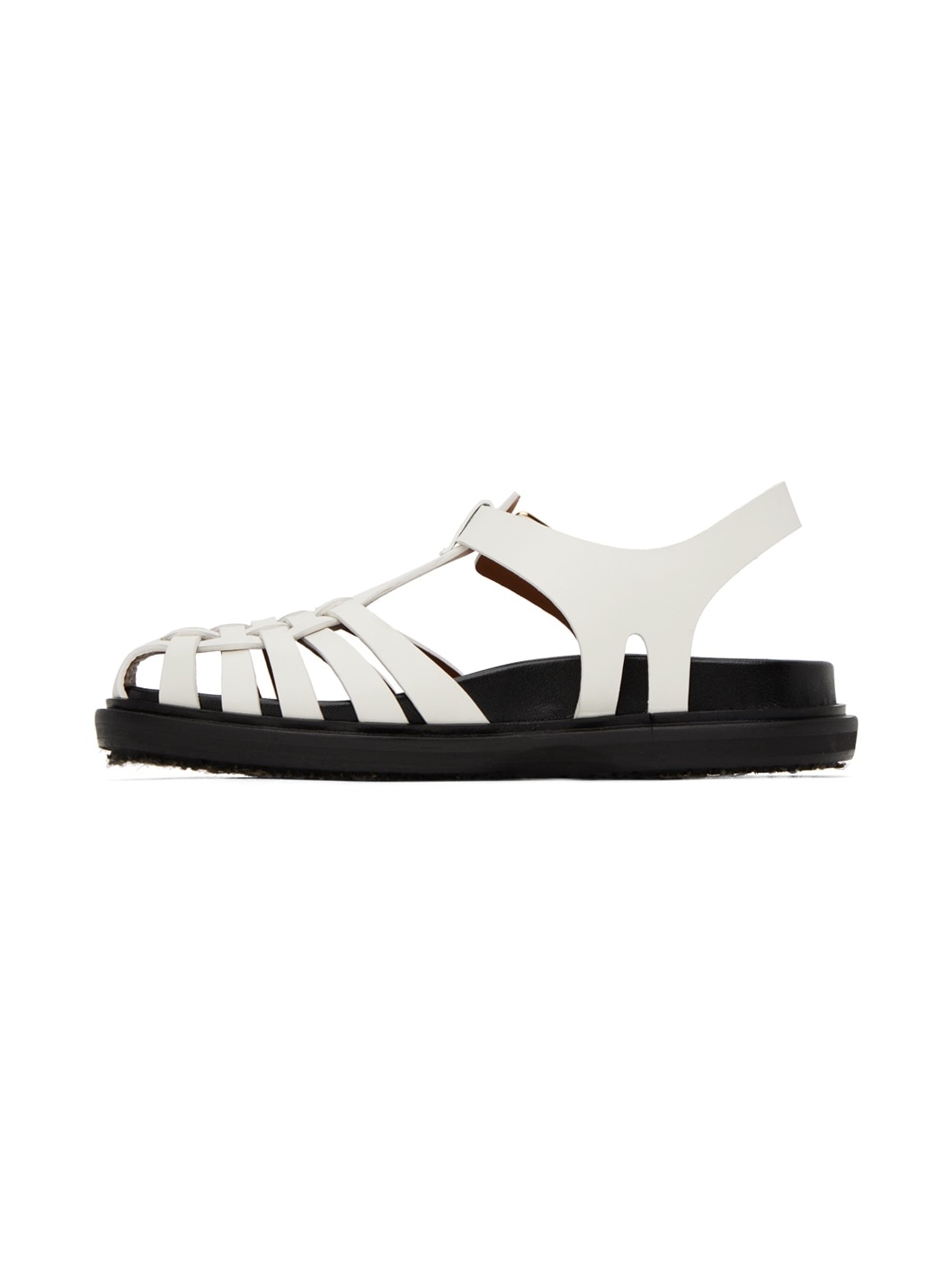 White Fisherman Sandals - 3