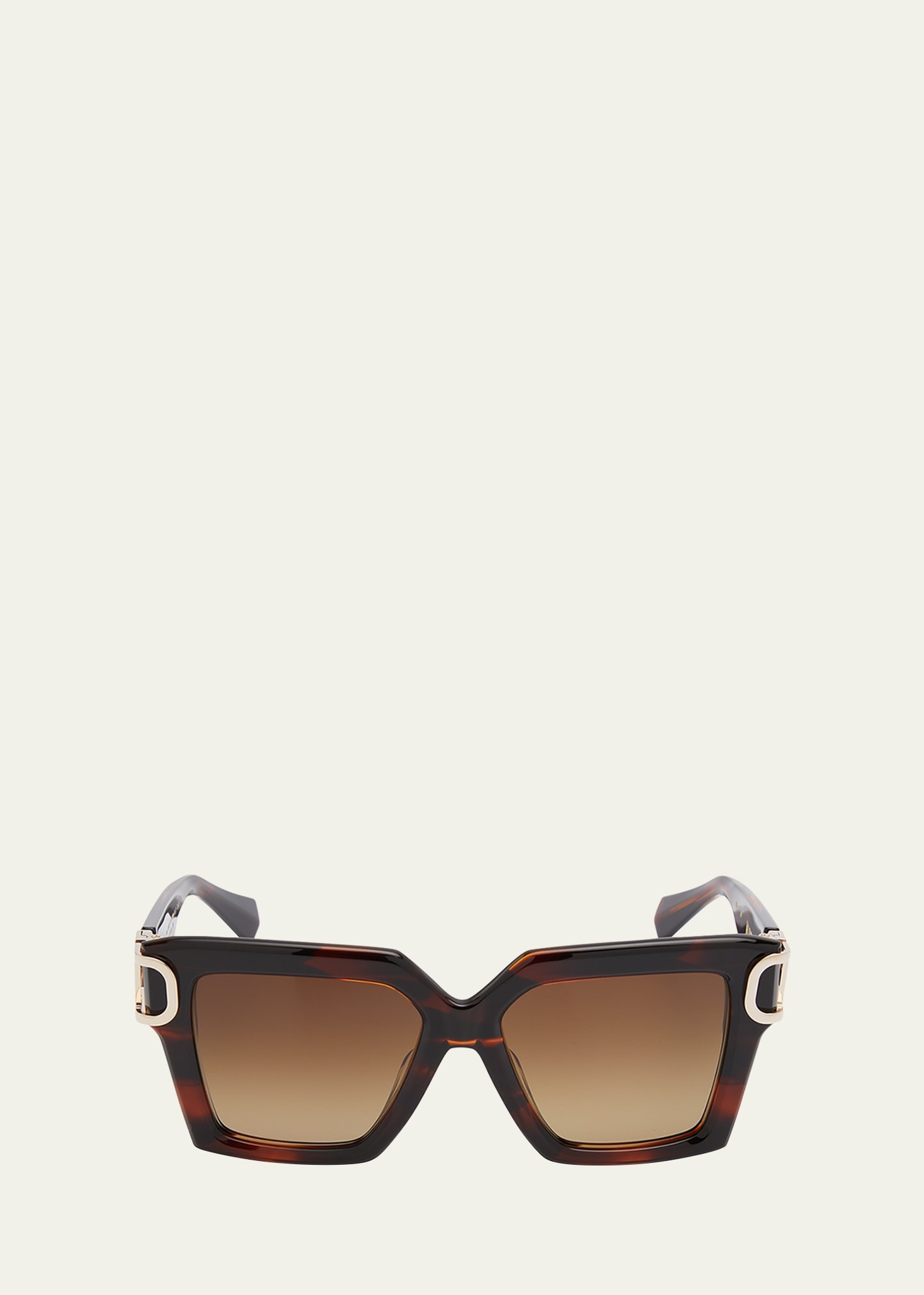 Uno Square Acetate & Titanium Sunglasses - 1