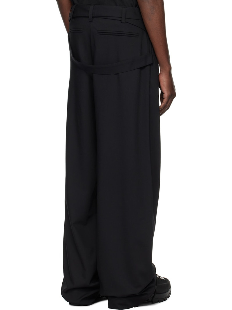 Black Aegis Tailored Trousers 3