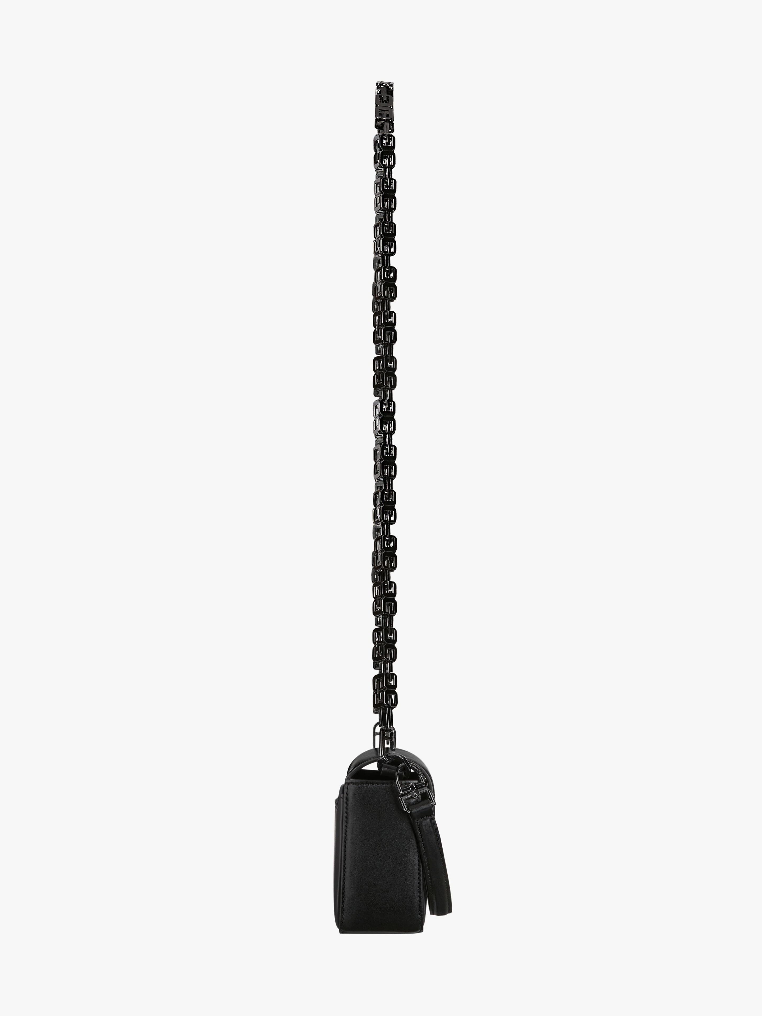 SMALL 4G BAG IN BOX LEATHER WITH CHAIN - 4
