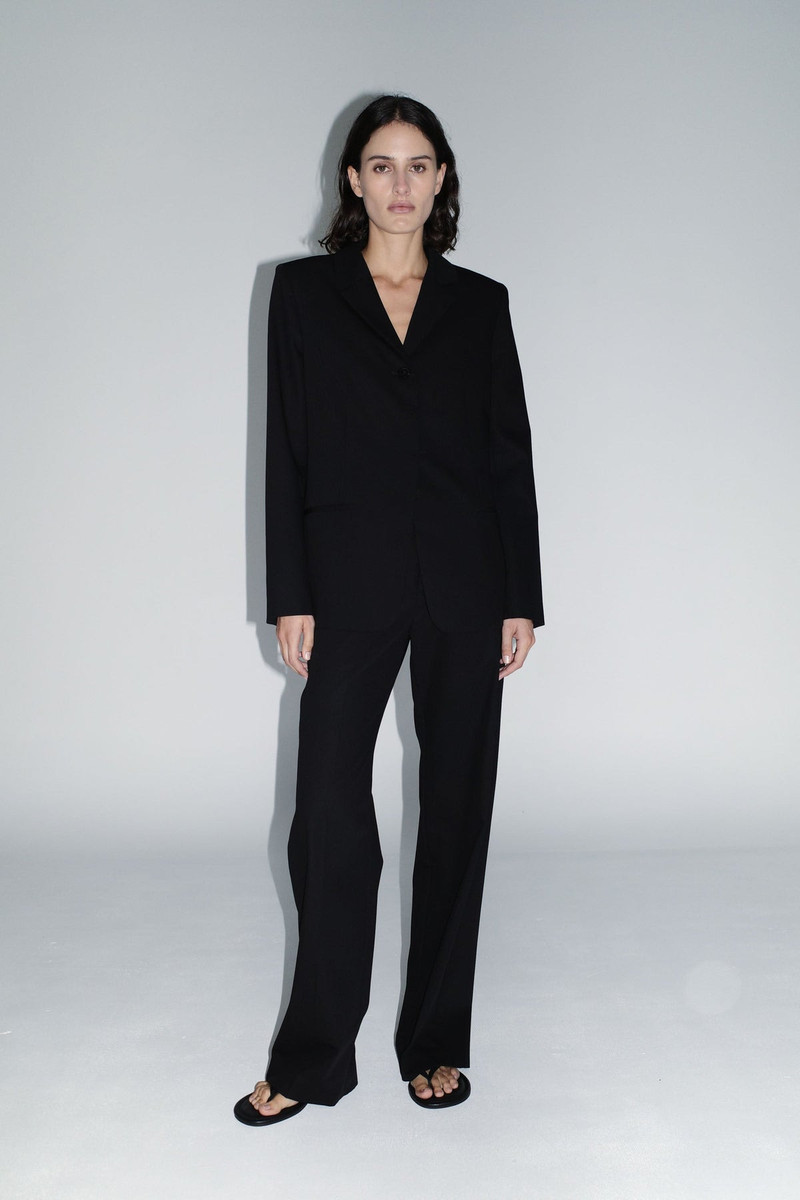 Fine Band Carter Trouser - Black 8
